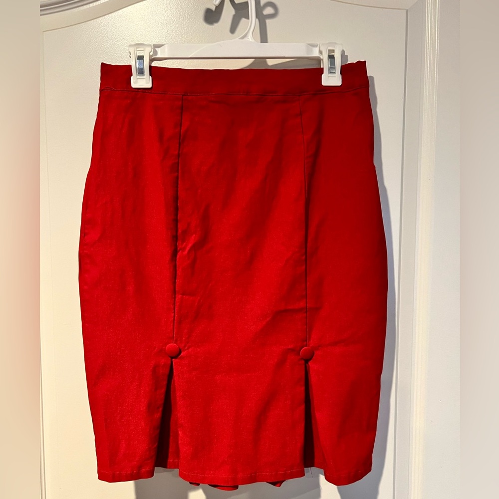 Voodoo vixen red skirt